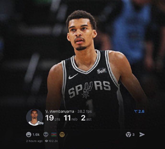 APP下载-马刺四杀雷霆,叫嚣王朝为时尚早!文班暴露三个致命问题,难走远!